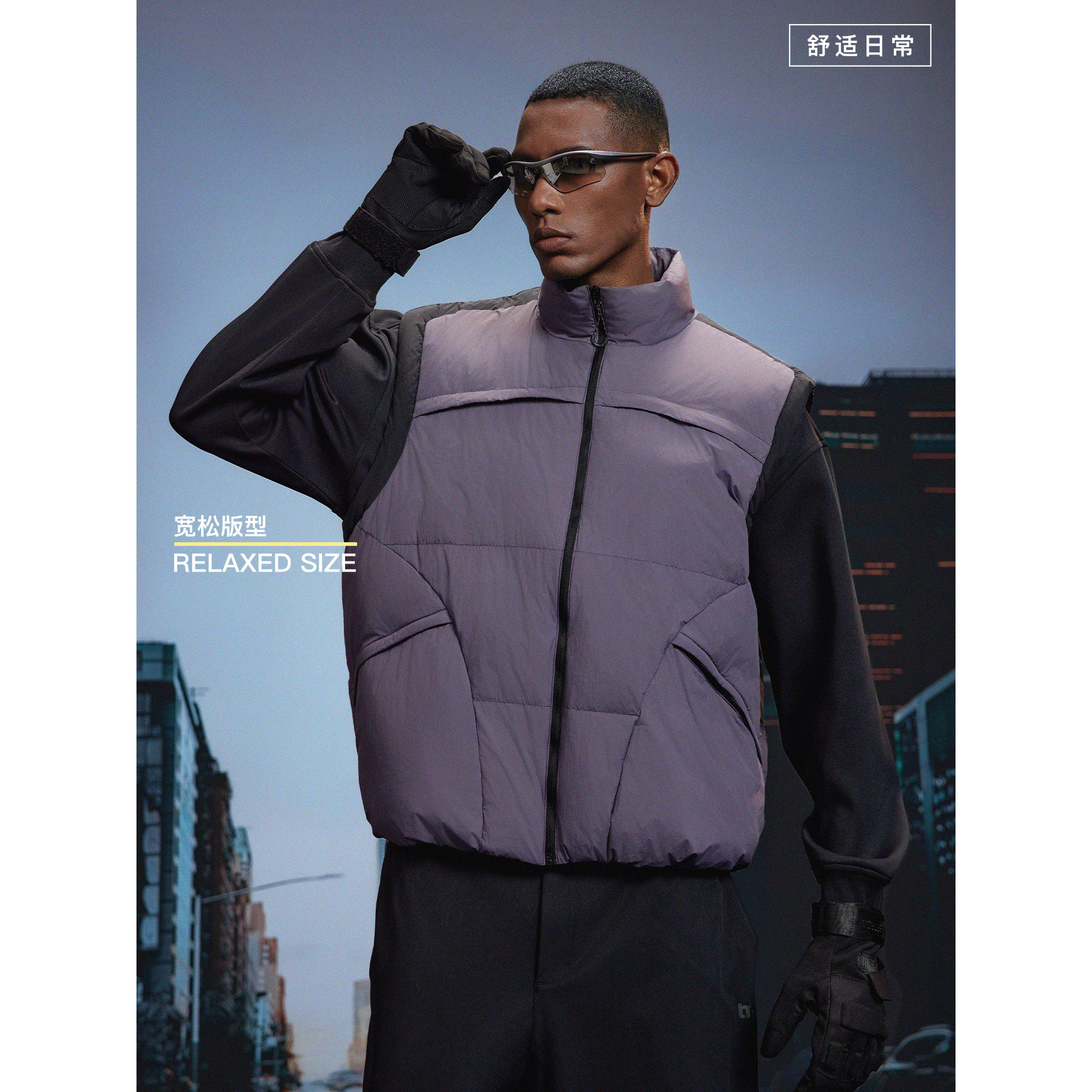 【无界穿行·wherever】BODYDREAM羽绒马甲男款无袖外套运动夹克,淘宝优惠券,粉丝福利购,淘宝优惠卷