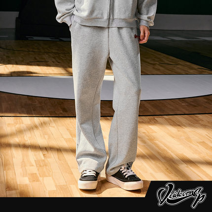 维动长裤运动裤男冬季新款美式跑步训练卫裤宽松休闲篮球直筒裤子