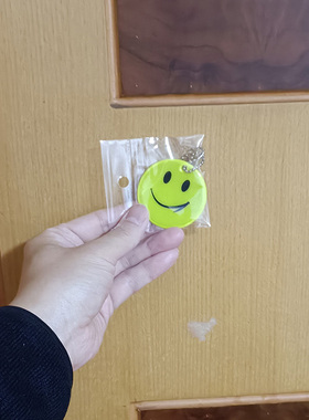 防水高亮卡通表情书包挂件