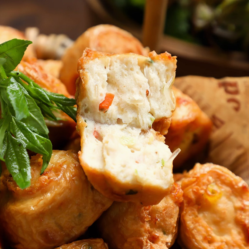 正大泰香Q卷原味1kg*8包油炸脆皮豆皮肉卷煎炸食品零食小吃冷冻,淘宝优惠券,粉丝福利购,淘宝优惠卷