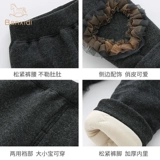 Зимние стеганые штаны, детские леггинсы для девочек, увеличенная толщина, в западном стиле