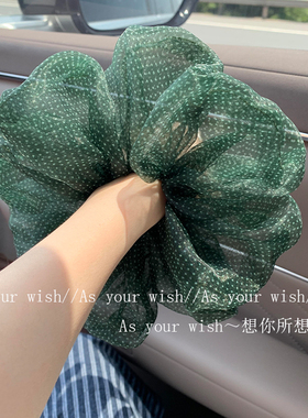 氧气森林波点韩系ins风大肠发圈