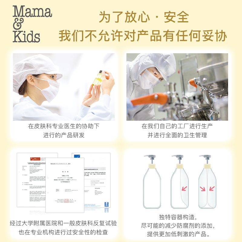 MamaKids婴儿乳液秋季宝宝新生儿润肤乳新生儿滋润身体乳150ml*2
