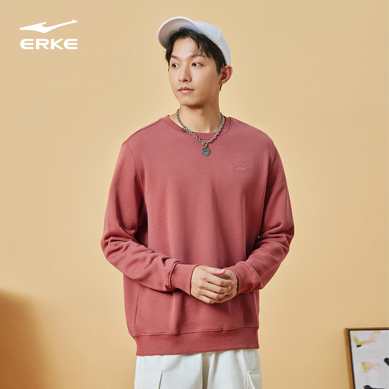  鸿星尔克运动卫衣/套头衫