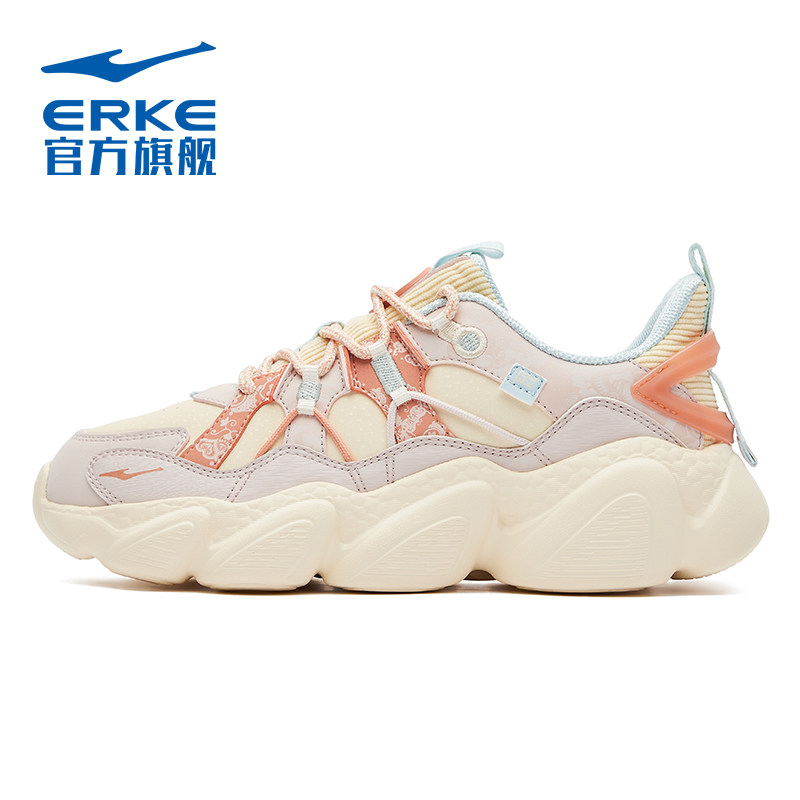 鸿星尔克2022秋季新款面包鞋休闲鞋 鸿星尔克板鞋/休闲鞋