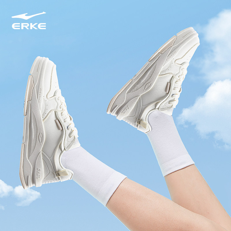 鸿星尔克小白鞋情侣夏季新款男鞋 鸿星尔克板鞋