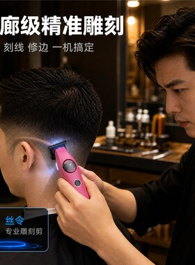 发廊专用外转子雕刻剪剃光电推子