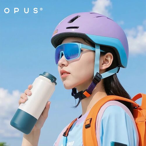 OPUS保温杯316咖啡杯便携男女户外运动露营2026学生上学用高颜值 - 图0