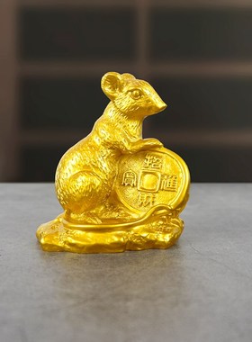 人气十二生肖摆件全套鼠牛虎兔龙蛇马羊猴鸡M狗猪树脂家居工艺品1