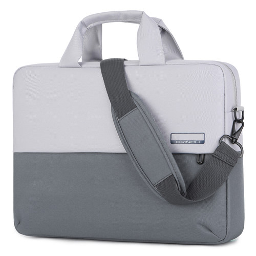 新款笔记本手提电脑包适用苹果macbook air14男女华为matebook联想小新13华硕pro15.6戴尔16寸公文包 - 图3