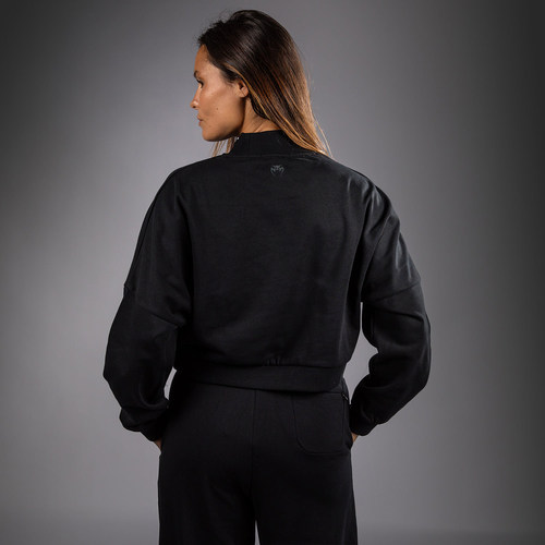 VENUM毒液 Pulse女短款卫衣运动健身训练跑步休闲百搭宽松上衣 - 图1