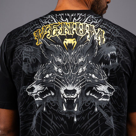 VENUM Wolf Atak men's short-sleeved T-shirt sports fitness training running fighting fighting