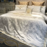 Комплект, хлопковое покрывало, высококлассный пододеяльник, европейский стиль, 4 предмета