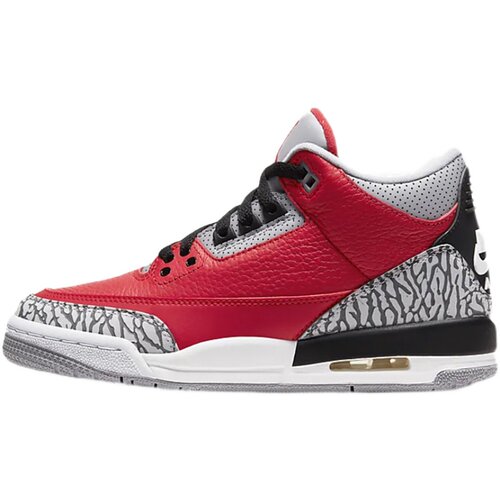 Air Jordan 3 Retro GS红水泥大童复古低帮板鞋篮球鞋 CQ0488-600 - 图3