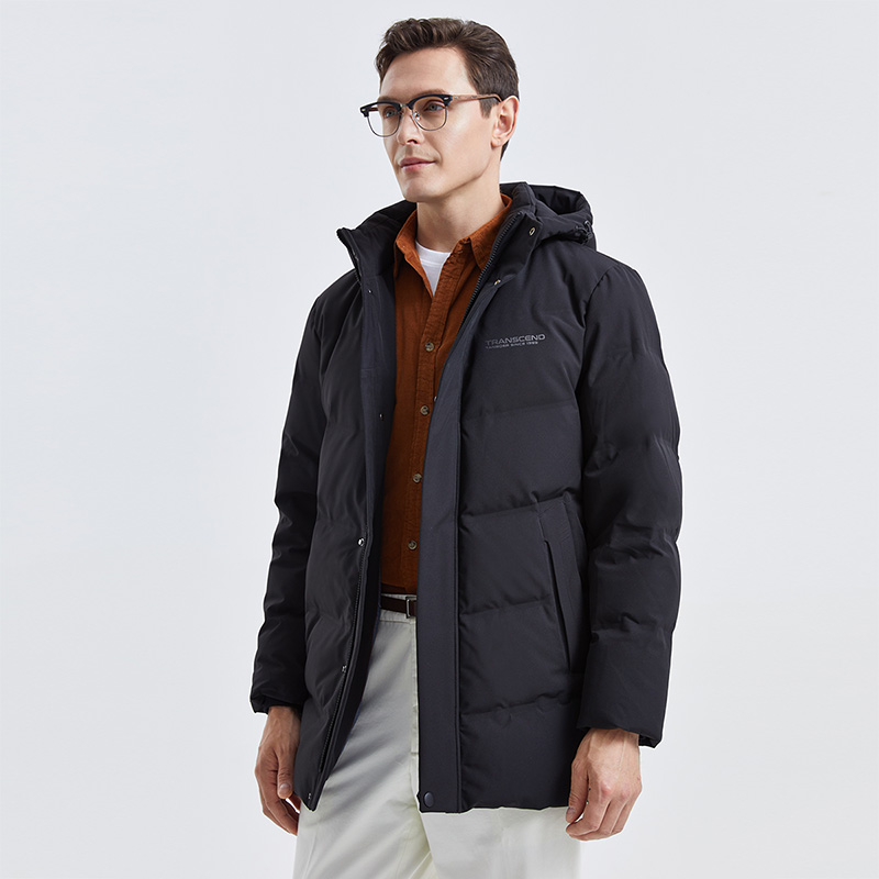 TA211585 2021 坦博尔羽绒服男 新款中长宽松可脱卸帽保暖冬季外套 TA211585 2021 坦博尔羽绒服男 新款中长宽松可脱卸帽保暖冬季外套