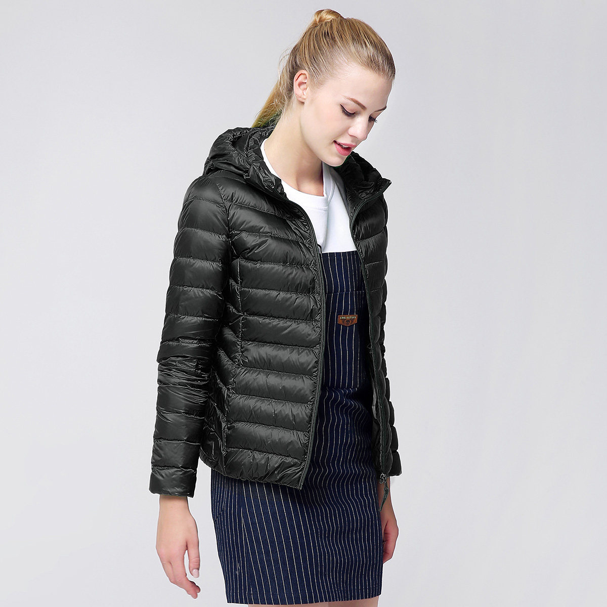 【直播间秒杀】坦博尔轻薄短款羽绒服 坦博尔羽绒服