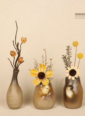 摆件客厅家居饰品茶桌面餐边柜玄关新中式仿古禅意家庭小摆设软装