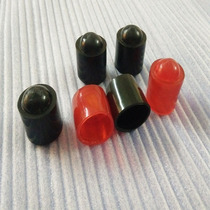 Billiard Cue Tail protective protective padded club protect rubber stem tail bottom Topblack red