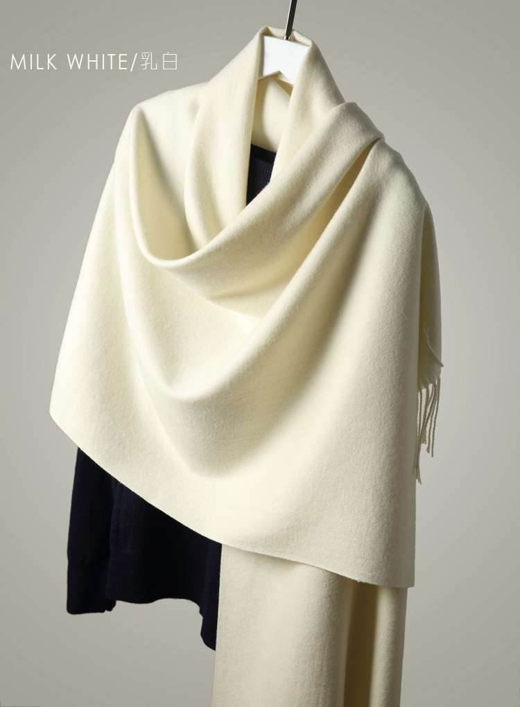 手感和羊绒不差分毫日本进口仿羊绒重磅厚款秋冬保暖披肩围巾纯色,淘宝优惠券,粉丝福利购,淘宝优惠卷