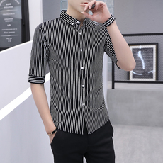 Рубашка мужская Корейская версия лето в