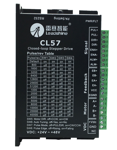 雷赛闭环驱动器CL57 57CME闭环电机替代HBS57S N95口罩机用减速机 - 图3