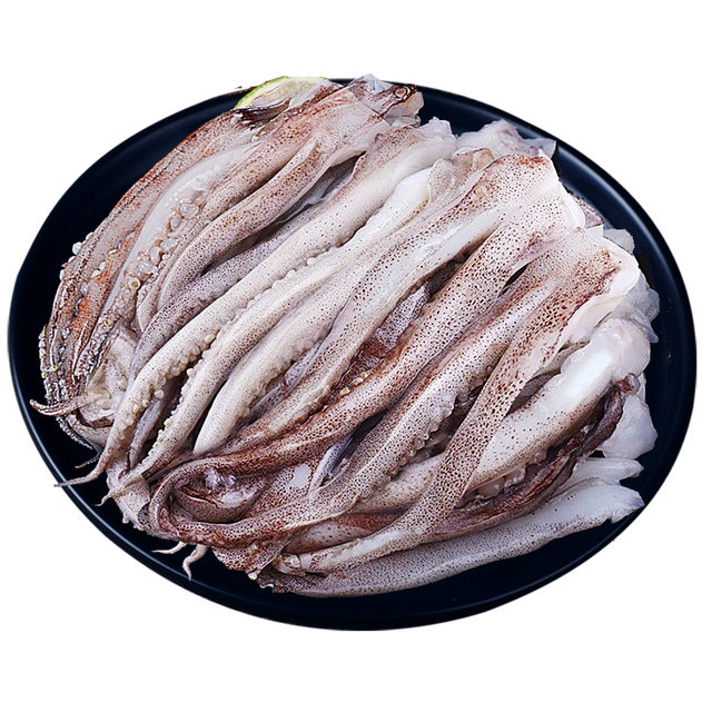 Grade 6A extra-large squid must be treated without any additives!