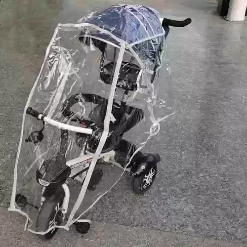 Детский трехколесный велосипед, дождевик для младенца, коляска, удерживающий тепло ветрозащитный чехол