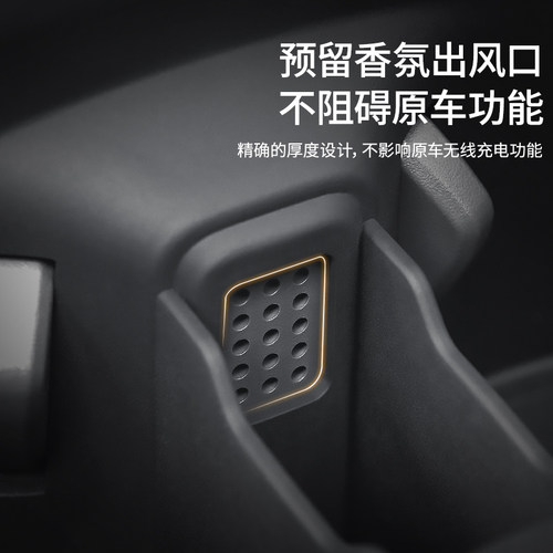 3W适用小鹏新P7 P7+ G7 M03中控无线充垫水杯硅胶防滑垫内饰改装 - 图1