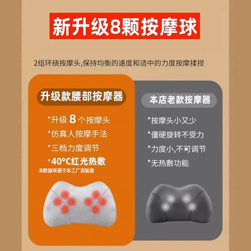 Поясничный массажер поясничный мышц подушка