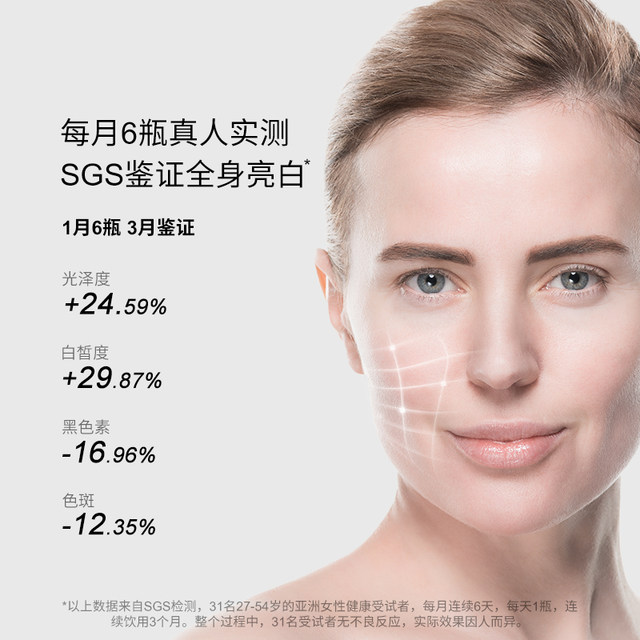 Mesoestetic whitening ດື່ມ whitening oral ການ​ບໍ​ລິ​ຫານ​ທາງ​ປາກ​ຫມາກ​ເລັ່ນ​ສີ​ຂາວ 2.0​