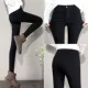 Mùa xuân nữ căng giả denim mặc chân quần nữ cỡ lớn ma thuật quần nữ đen quần nữ sinh viên Hàn Quốc - Quần jean quần short bò Quần jean