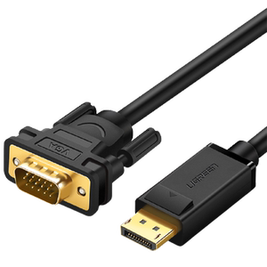 绿联 dp转vga线vja转换器大displayport接口电脑显卡显示器转接头