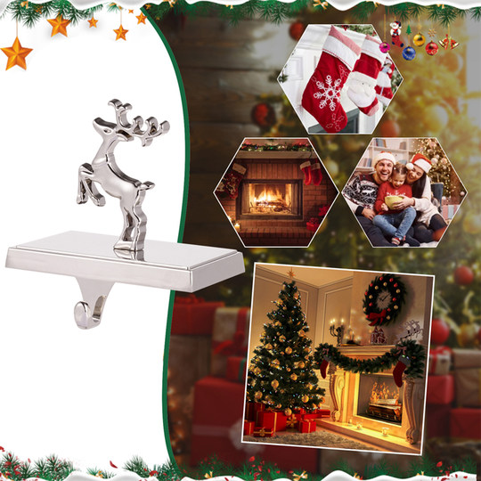 Christmas stocking hook gift fireplace decoration