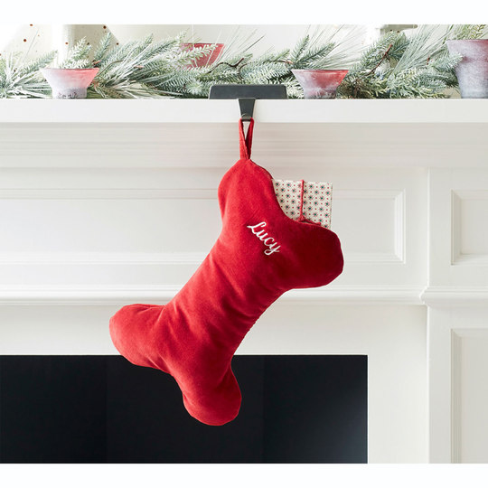 Nutcracker childlike embroidery Christmas stockings with custom names