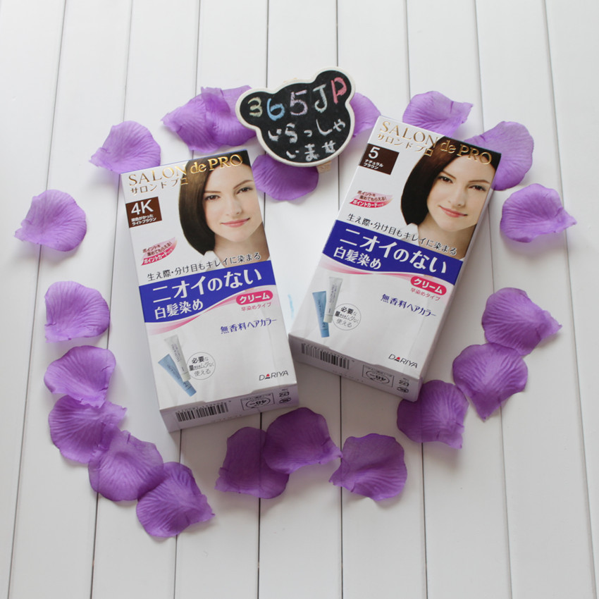 日本原裝 DARIYA『Salon』沙龍級白髮專用染髮膏/劑┃全18色