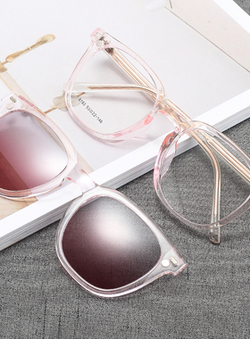 近视磁吸墨镜度数开车偏光复古