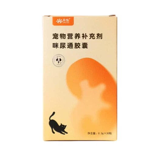 禾烁禾生咪尿通胶囊30粒/盒宠物猫咪专用泌尿适用宠物营养补充剂 - 图0
