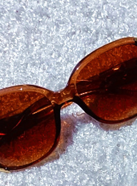 偏光变色太阳镜女防紫外线新款墨镜女韩版潮圆脸太阳眼镜