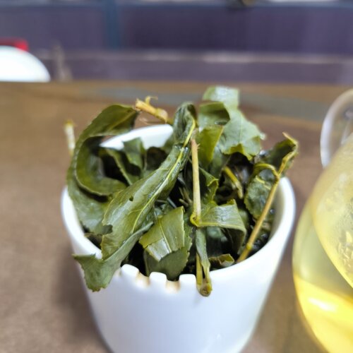台湾原装大禹岭乌龙茶高冷茶高山乌龙茶清香型75克装特级高山茶 - 图0