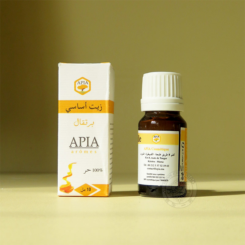 摩洛哥原装Apia甜橙单方精油提亮肤色淡化斑点抗皱紧致护肤10ML - 图0