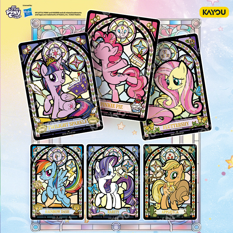 正版卡游小马宝莉卡片趣影包第六弹6代2元包一整盒卡牌CR卡黑背卡,淘宝优惠券,粉丝福利购,淘宝优惠卷