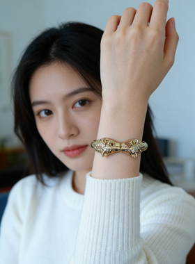 欧美风复古独家孤品佩戴手镯