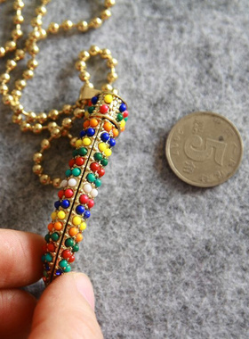 土耳其质感作品毛衣链满100包邮