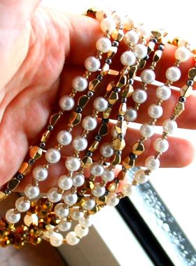 欧美复古独家孤品多用途毛衣链