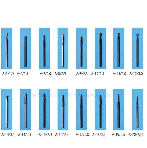 牙科低速磨头金刚砂磨头磨片抛光树脂南韩打磨机用磨头安华齿科 - 图1