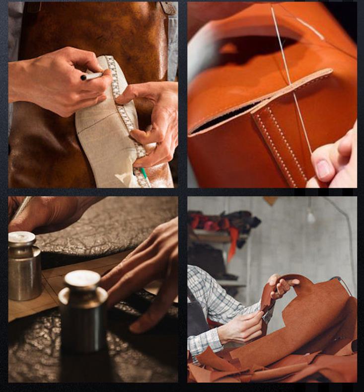 利得DIY手缝工具套装15件套手缝皮具制作套装28pcs针线包带收纳包 - 图2