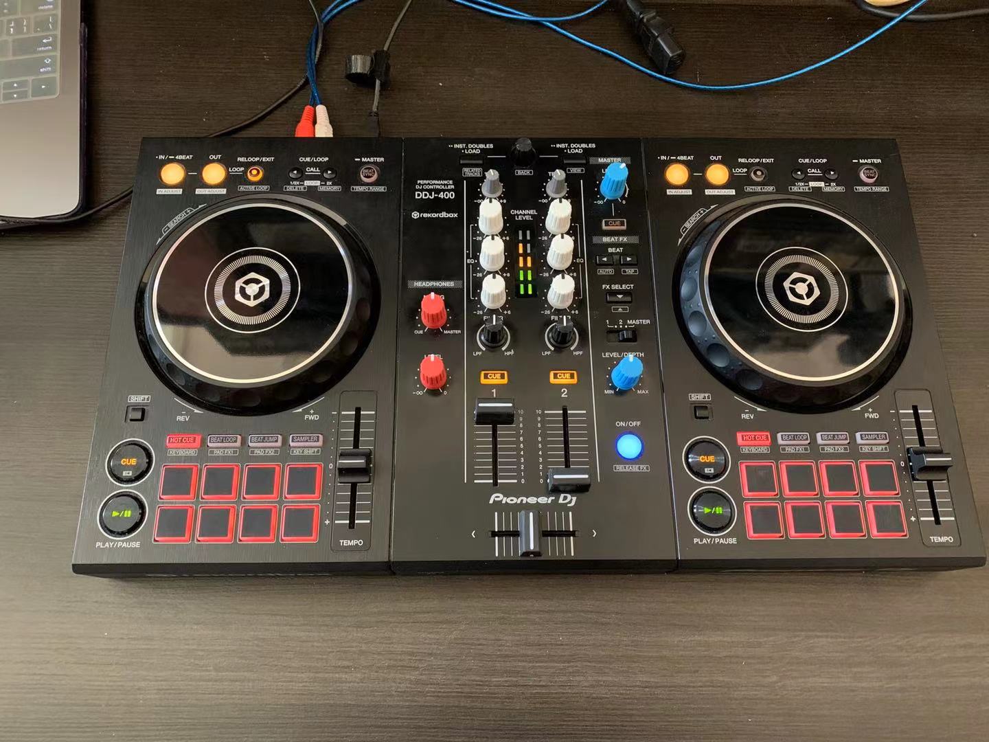 先锋Pioneer DDJ-400控制器打碟机ddj400一体机rekordbox软件 - 图0