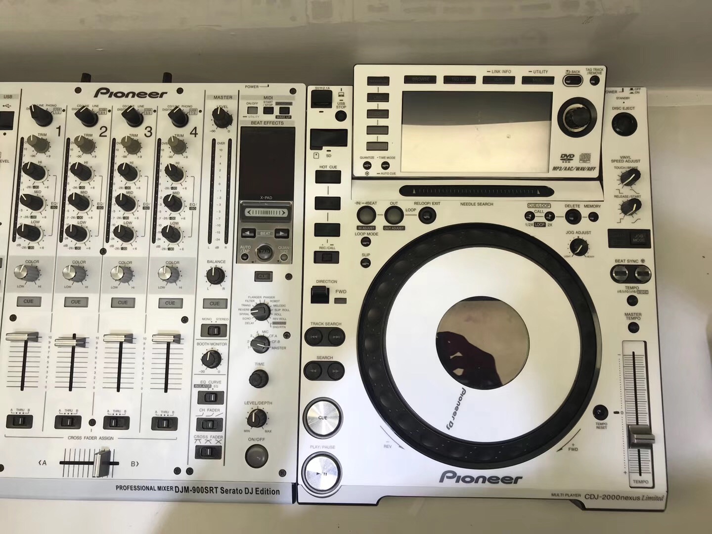 先锋PIONEER CDJ2000NEXUS打碟机专用白色限量版贴纸贴膜保护贴 - 图2