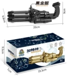 Мультяшный пузырьковый пистолет, мыльные пузыри, игрушка, подарок на день рождения