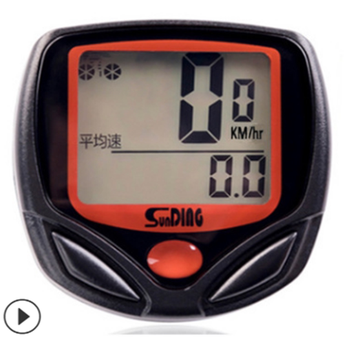 自行车码表大屏幕山地公路车触屏夜光码表迈速测速里程表博格尔